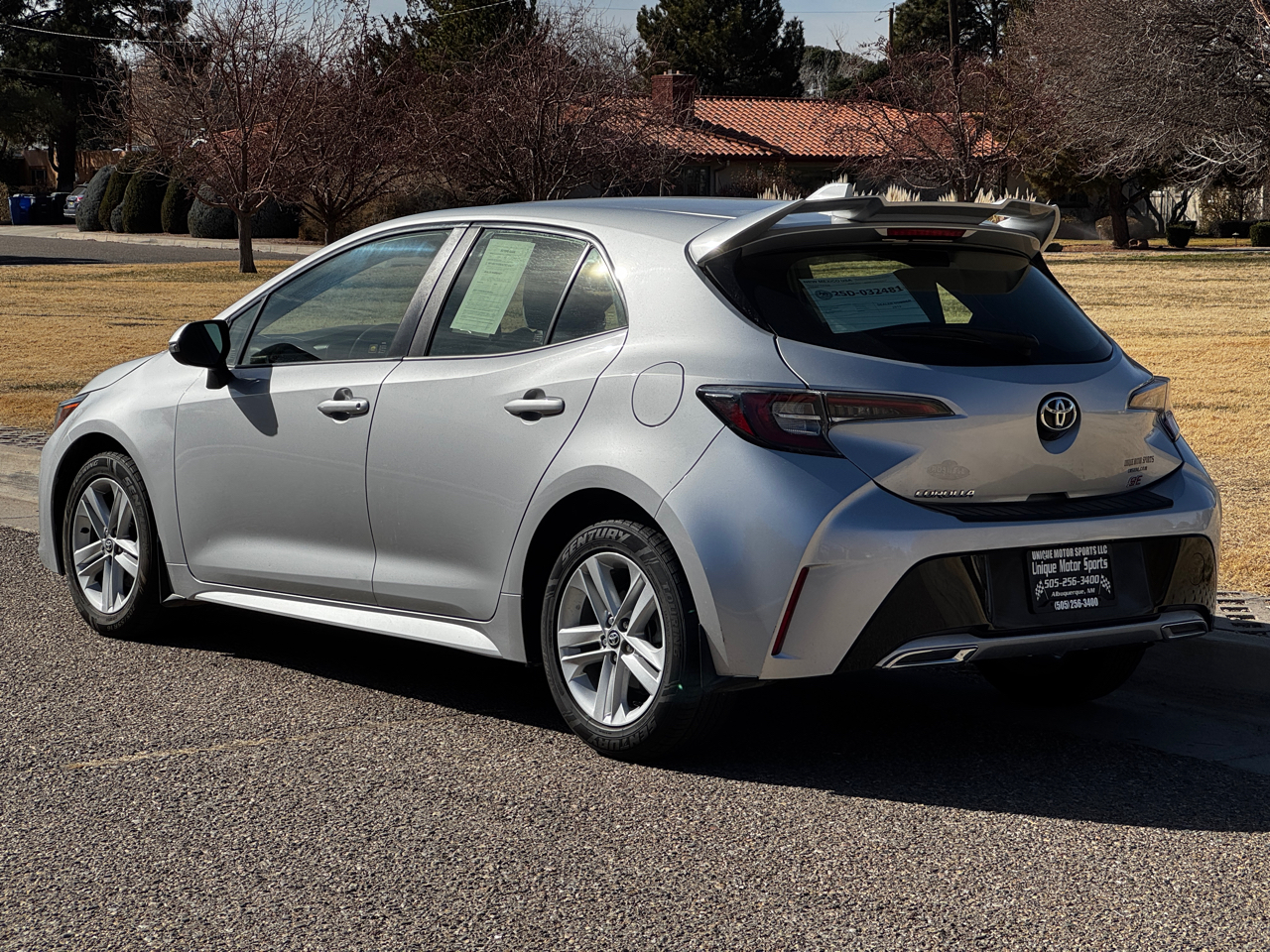 Toyota Corolla SE Hatchback 2021
