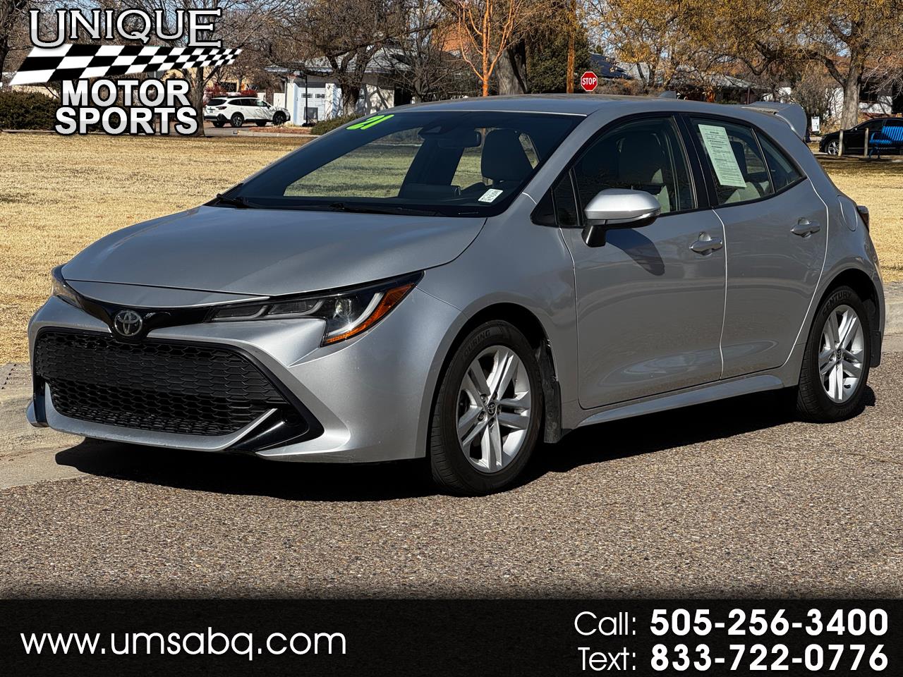 2021 Toyota Corolla SE Hatchback