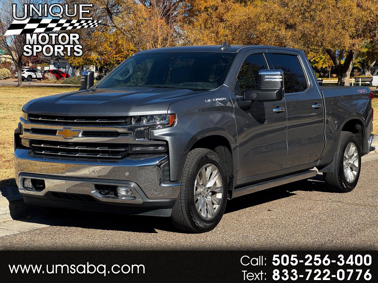 2020 Chevrolet Silverado 1500 LTZ Crew Cab 4WD