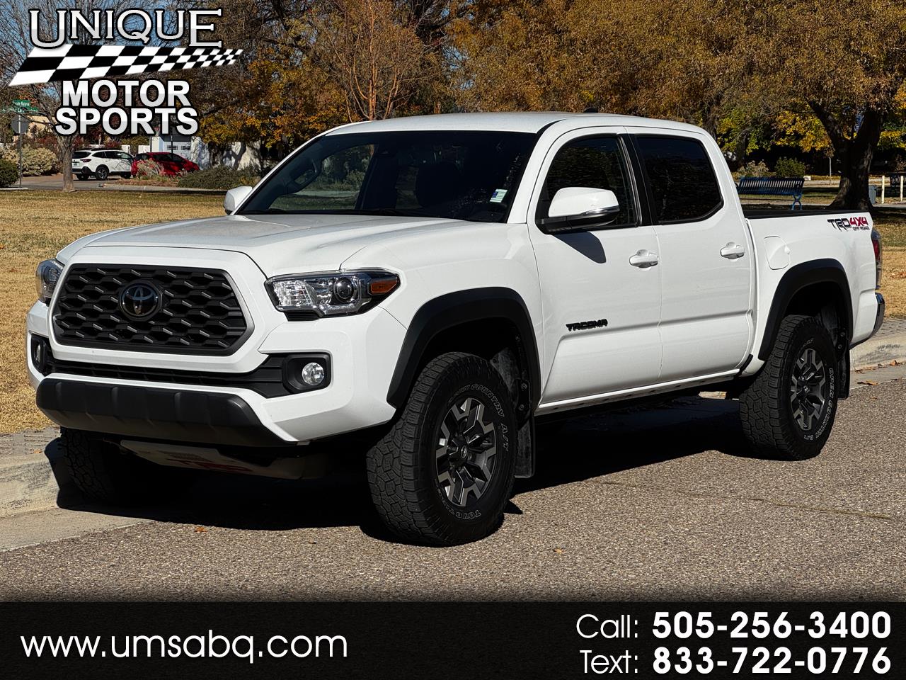 2021 Toyota Tacoma TRD Offroad Double Cab 4WD V6