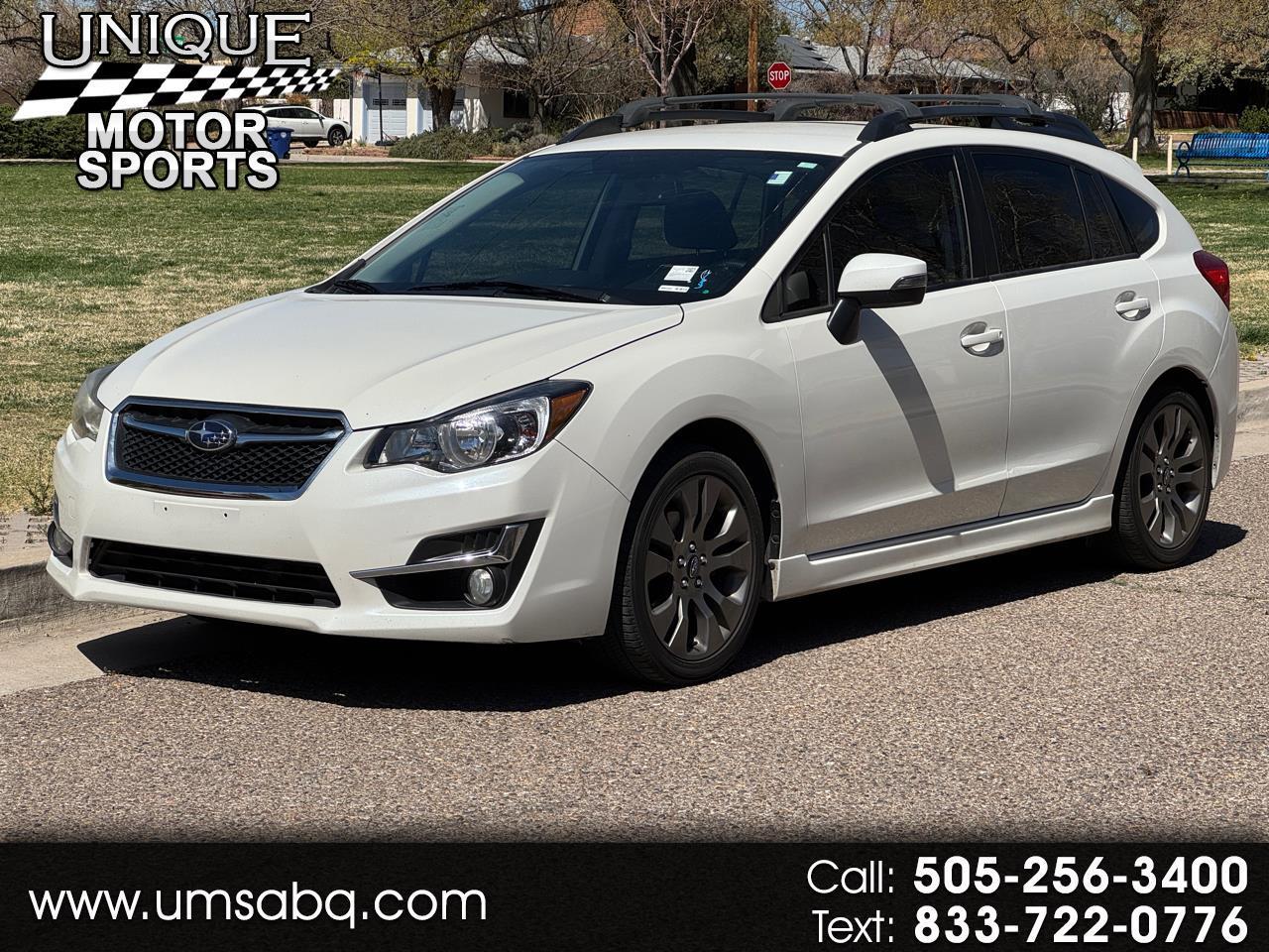 2016 Subaru Impreza 2.0i Sport Premium PZEV 5M 5-Door