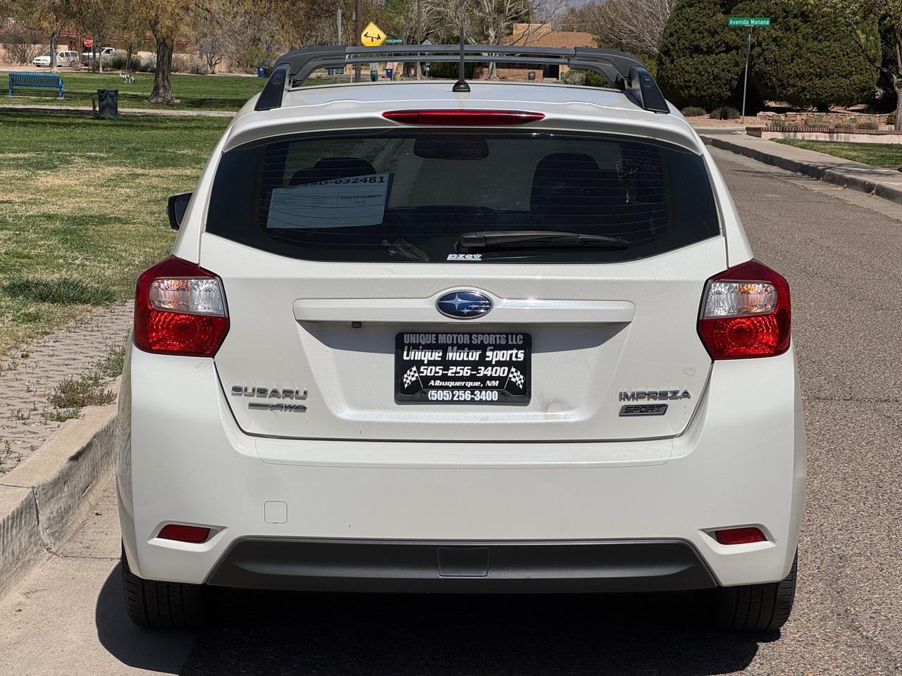 Subaru Impreza 2.0i Sport Premium PZEV 5M 5-Door 2016