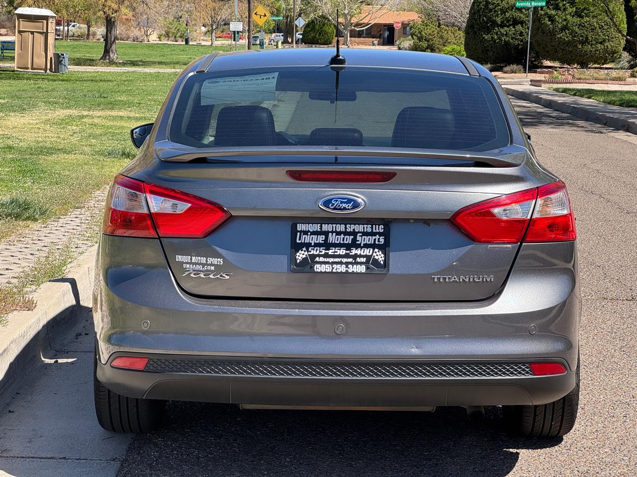 Ford Focus Titanium Sedan 2014