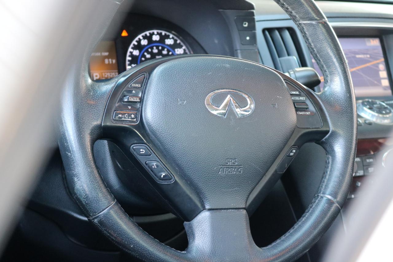 Infiniti G37X With Navigation  2012