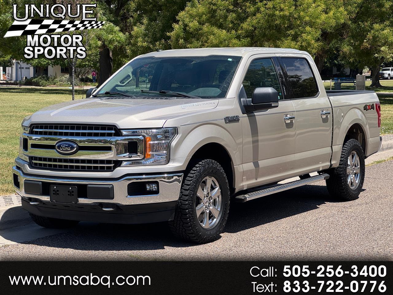 2018 Ford F-150 SuperCrew Crew Cab 139" XLT 4WD