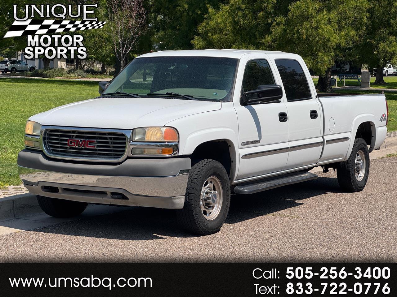 2001 GMC Sierra 2500HD SLE 4WD