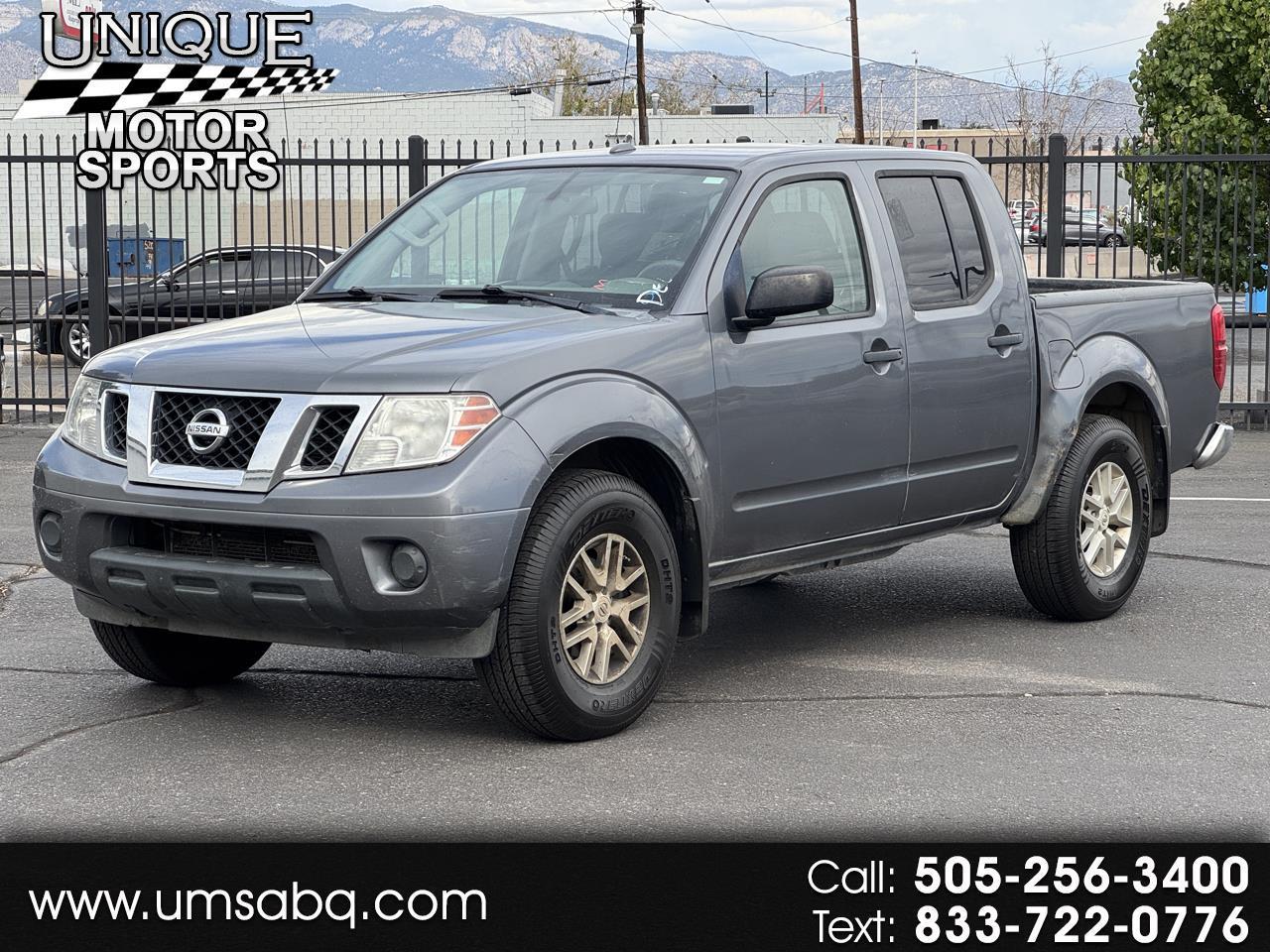 Nissan Frontier SV Crew Cab 4WD 2017