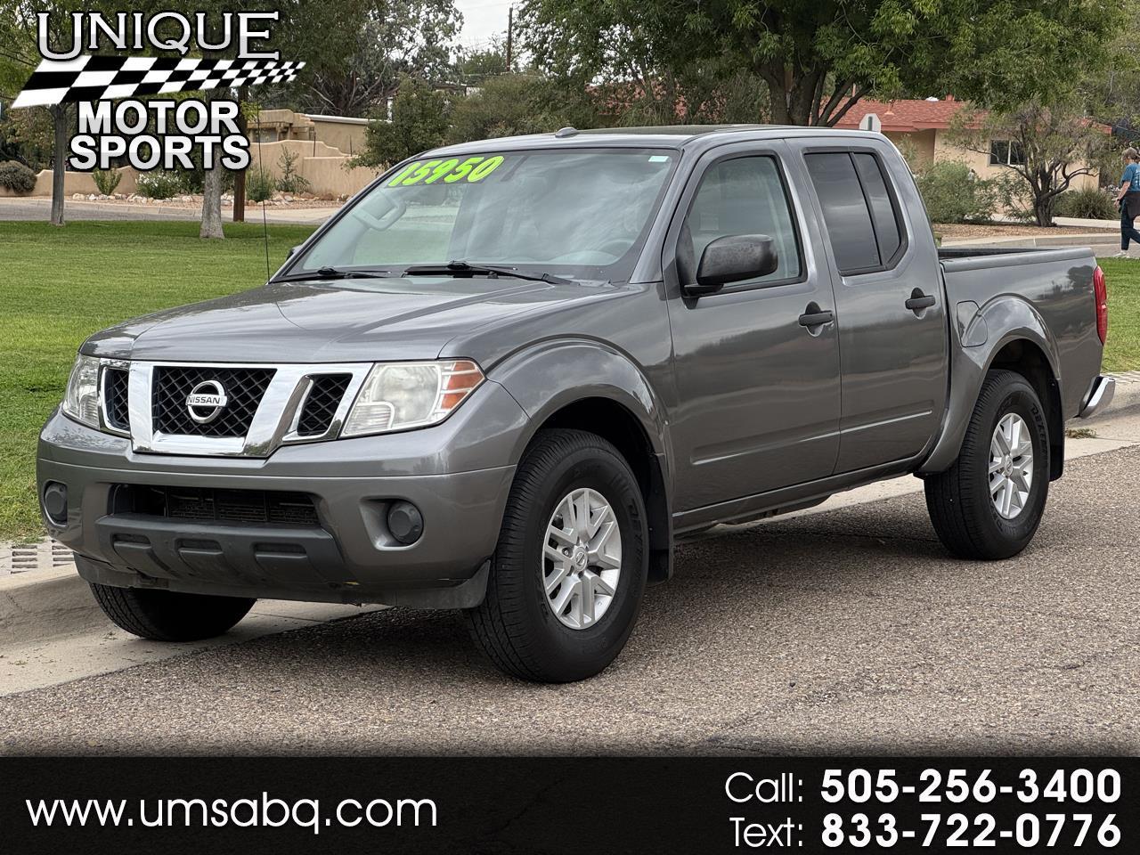 2017 Nissan Frontier SV Crew Cab 4WD