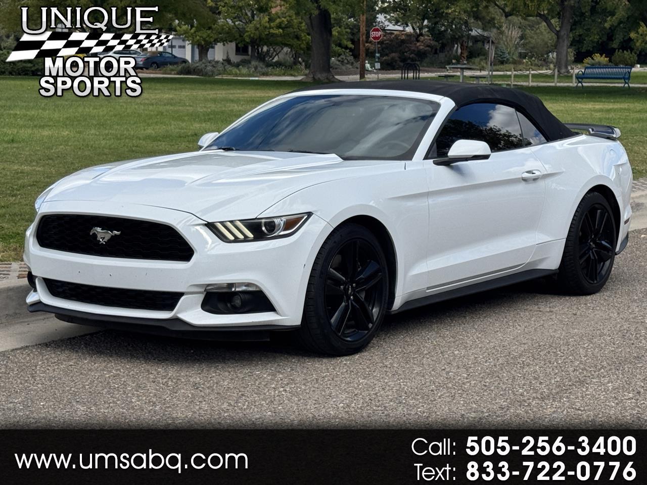 2015 Ford Mustang EcoBoost Premium Convertible