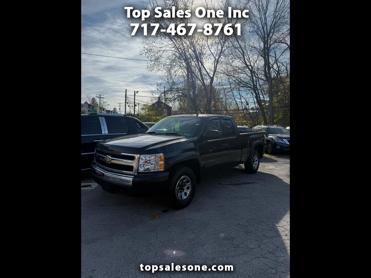 2008 Chevrolet Silverado 1500 4WD Ext Cab 143.5" LT w/1LT