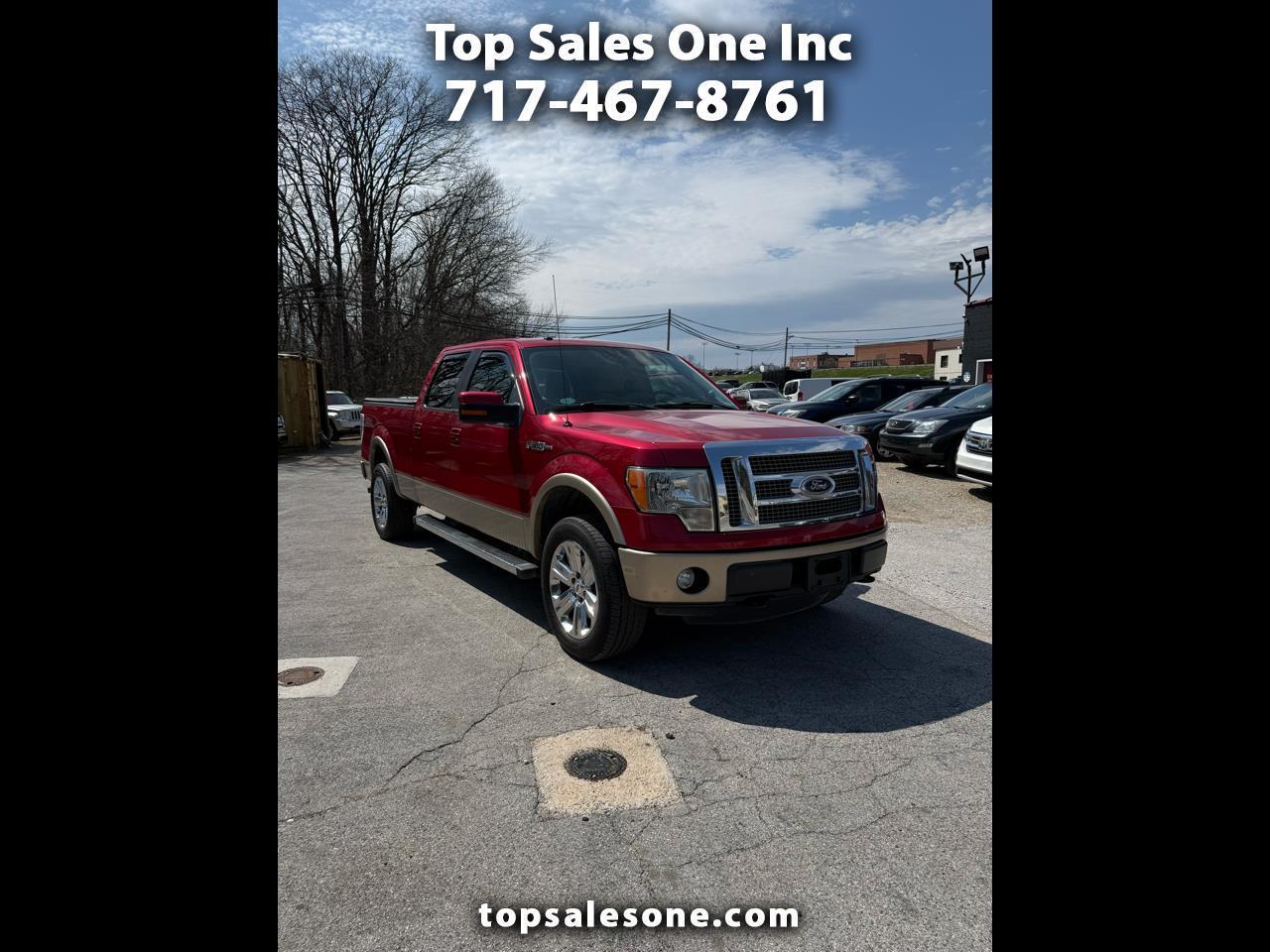 2012 Ford F-150 4WD SuperCrew 145" Platinum