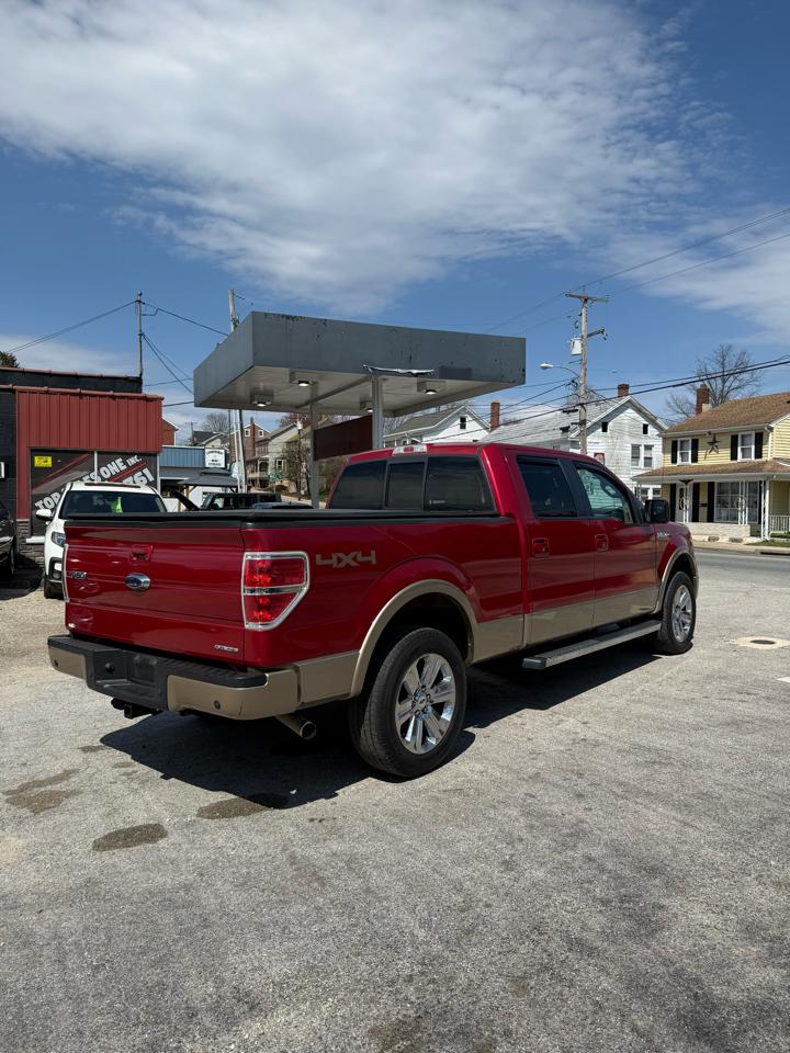 Ford F-150 4WD SuperCrew 145" Platinum 2012
