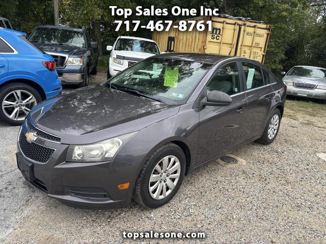 Black (Charcoal) 2011 Chevrolet Cruze Sedan Front-Wheel Drive