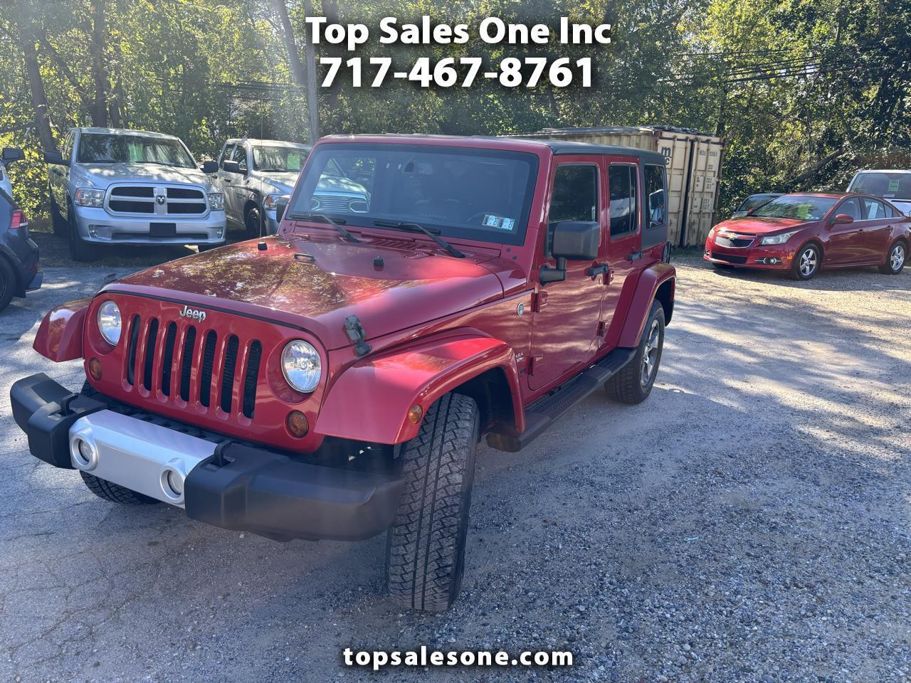 2013 Jeep Wrangler Unlimited Sahara 4WD