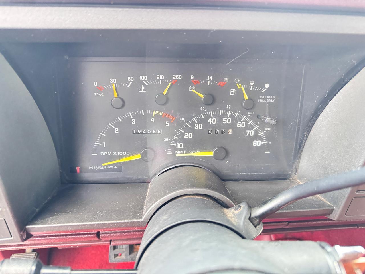 Chevrolet C/K 1500 Ext. Cab 6.5-ft. Bed 4WD 1991