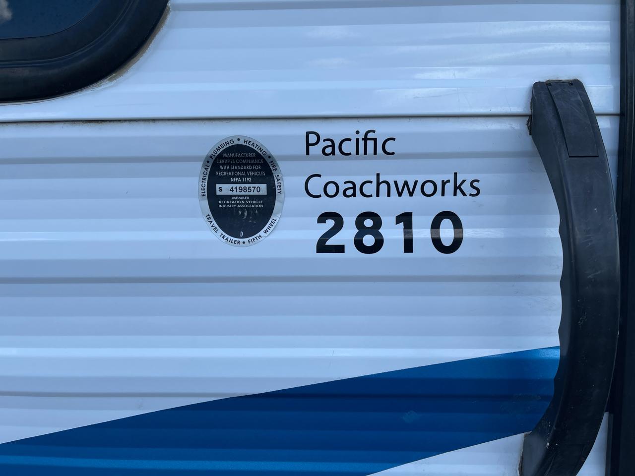 Pacific Coachworks Trailer Unknown  2016