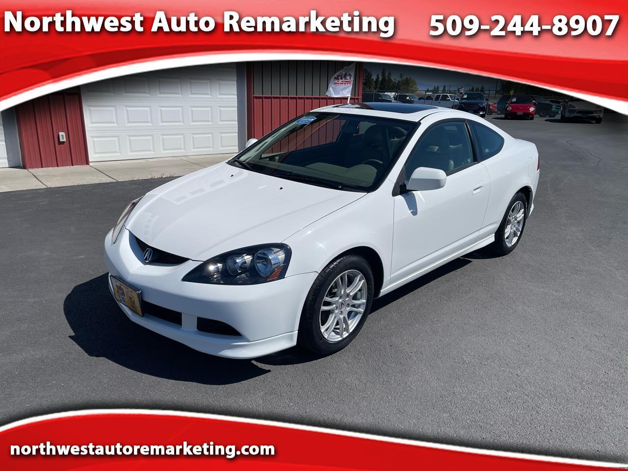 2006 Acura RSX Coupe with 5-speed AT
