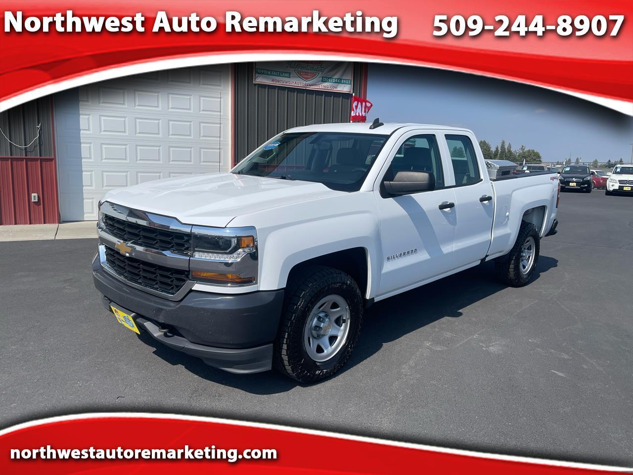 2017 Chevrolet Silverado 1500 Work Truck Double Cab 4WD