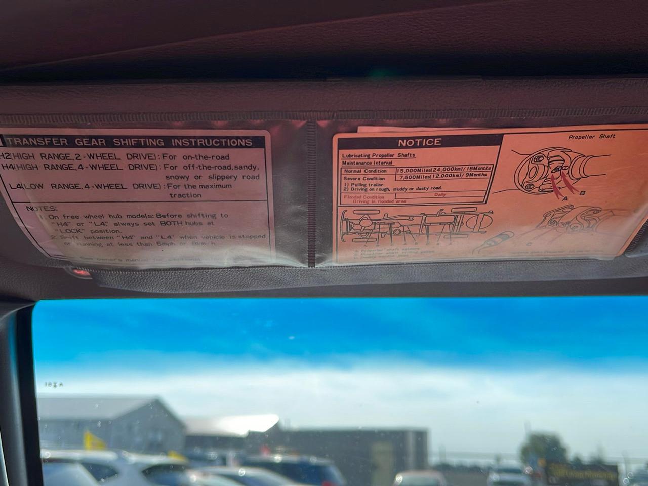 Toyota Pickup Reg. Cab 4WD 1993