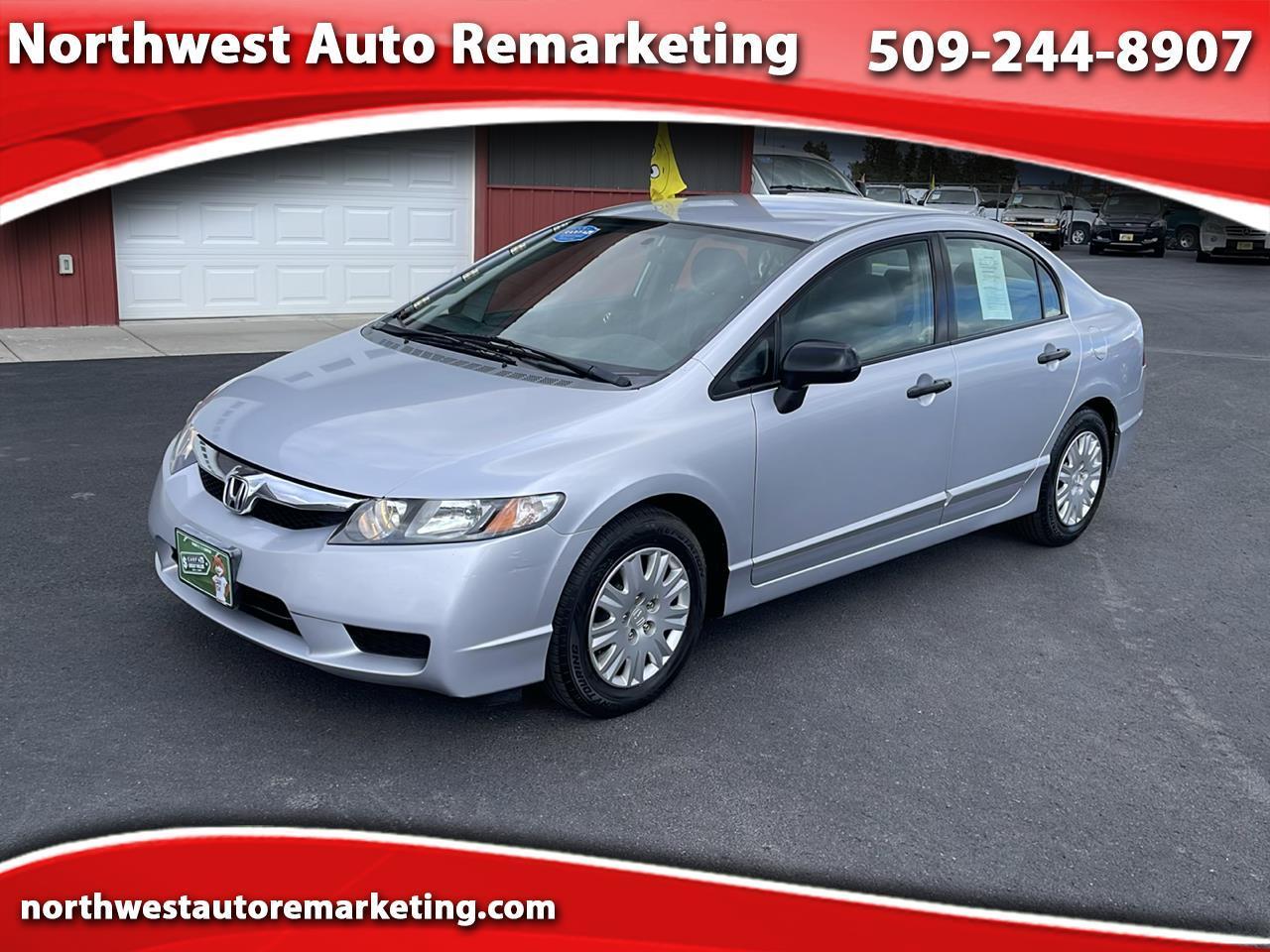 2009 Honda Civic DX-VP Sedan 5-Speed MT