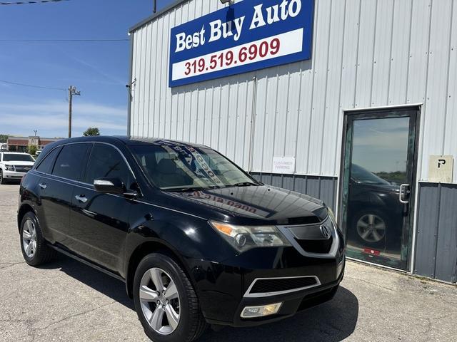 Black 2011 Acura MDX SH-AWD with Technology Package SUV / Crossover All-Wheel Drive Automatic