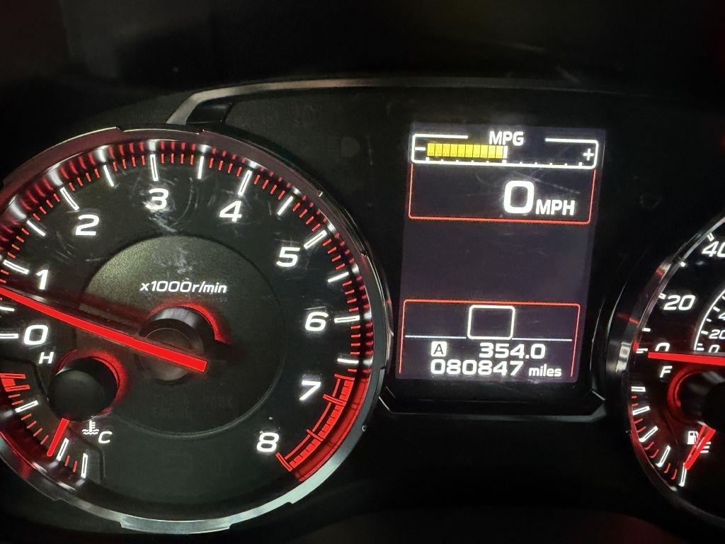 Subaru WRX Premium Manual 2020