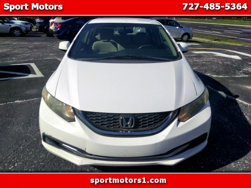 Honda Civic LX Sedan 5-Speed AT 2013