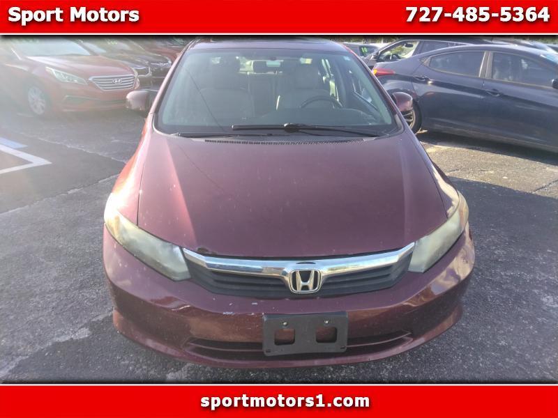 2012 Honda Civic EX-L Sedan 5-Speed AT