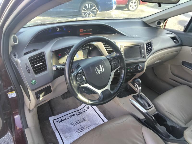 Honda Civic EX-L Sedan 5-Speed AT 2012