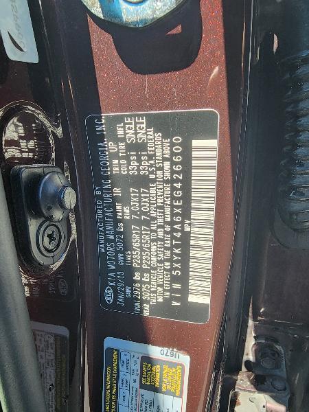 Kia Sorento LX 2WD 2014
