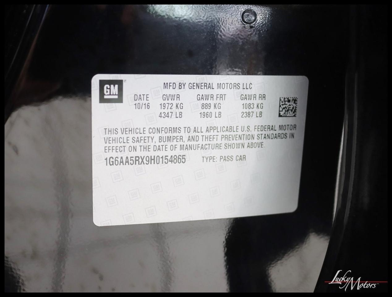 Cadillac ATS 2.0L Standard RWD 2017