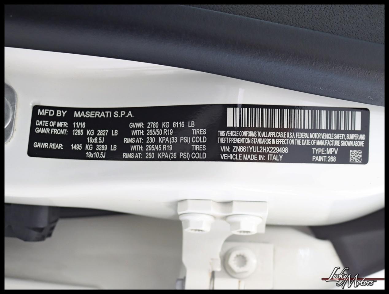 Maserati Levante S 2017