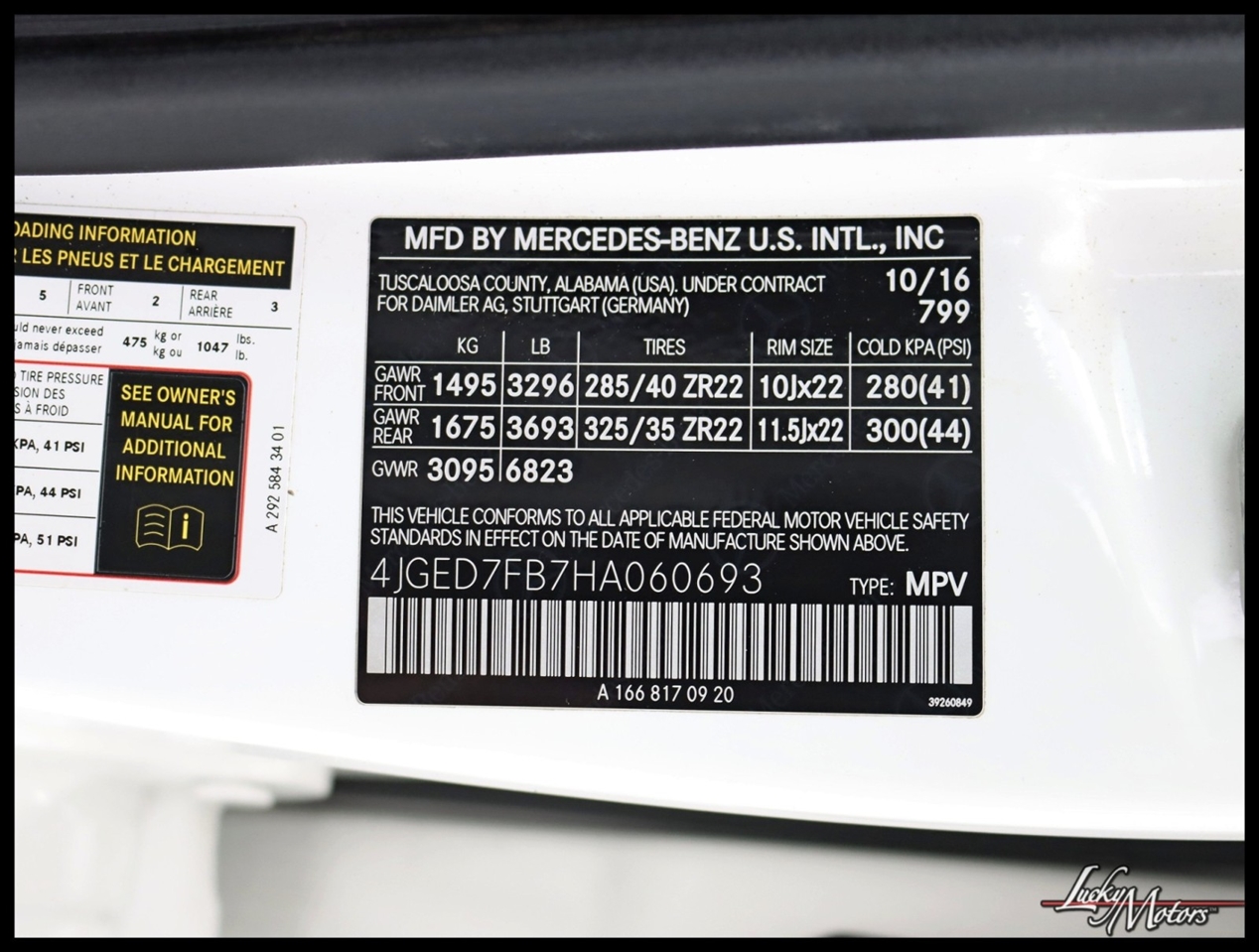 Mercedes-Benz GLE Class AMG GLEC63 S 4MATIC 2017