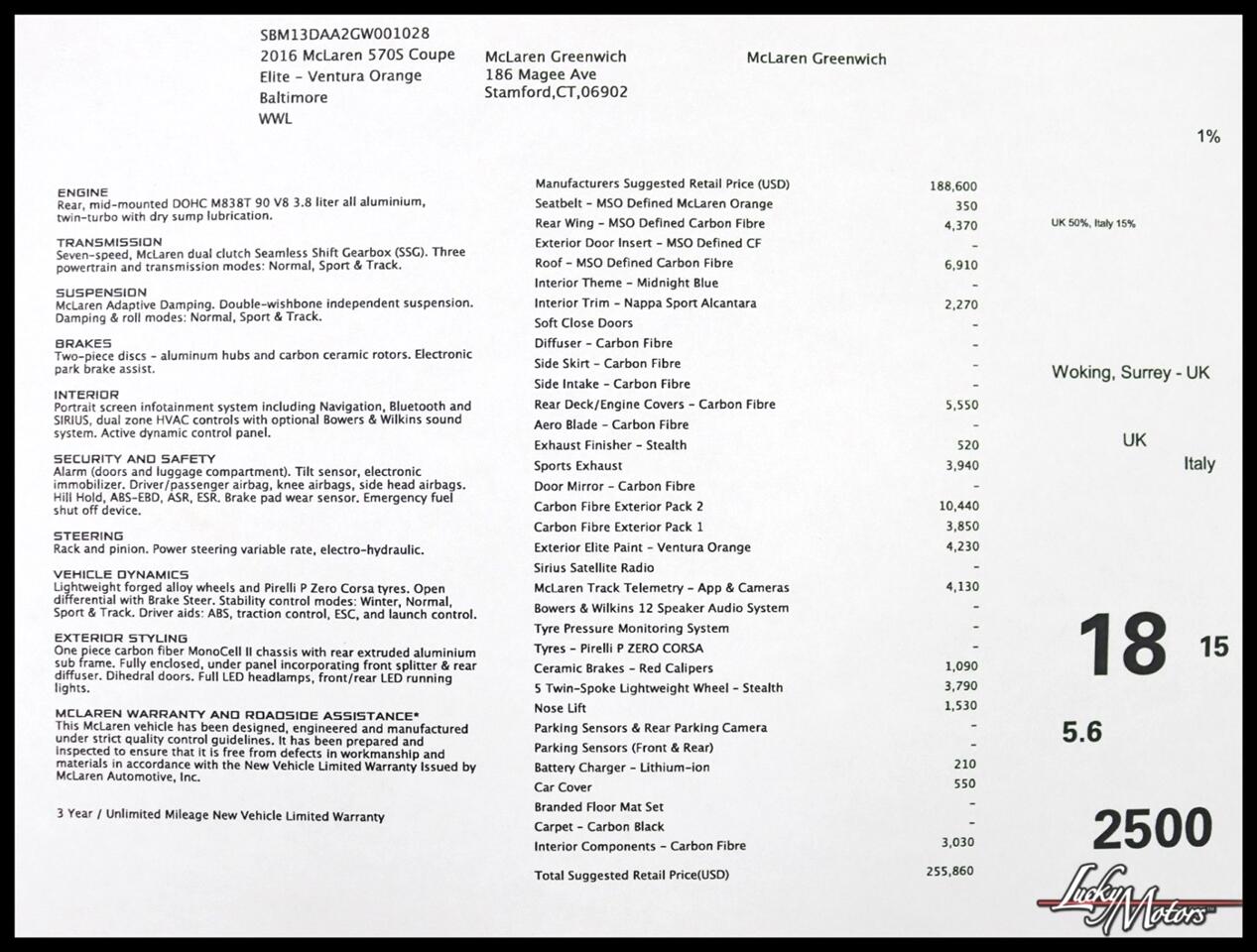 McLaren 570s Base 2016