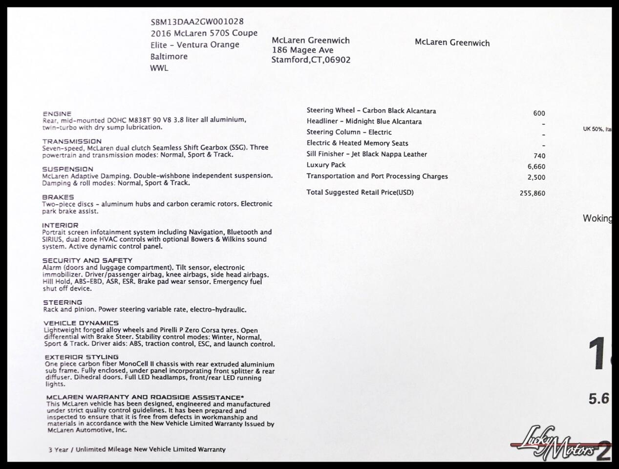 McLaren 570s Base 2016