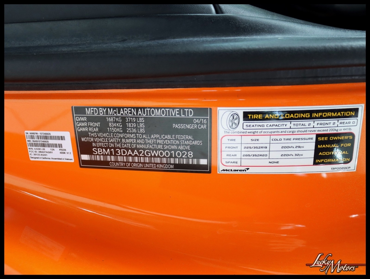 McLaren 570s Base 2016