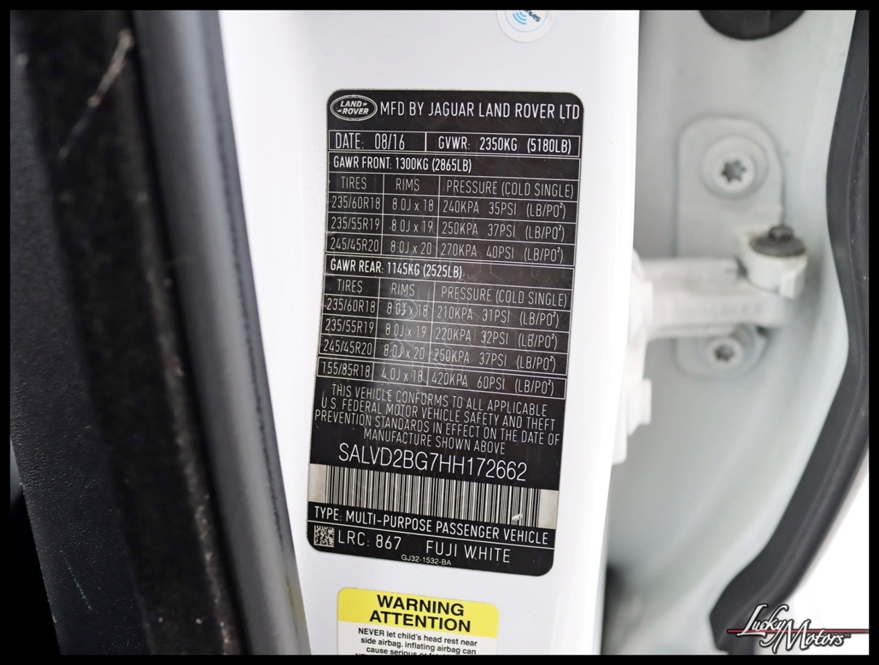 Land Rover Range Rover Evoque HSE 2017