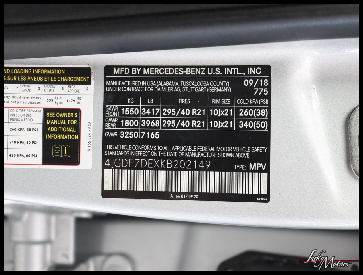 Mercedes-Benz GLS-Class GLS550 4MATIC 2019