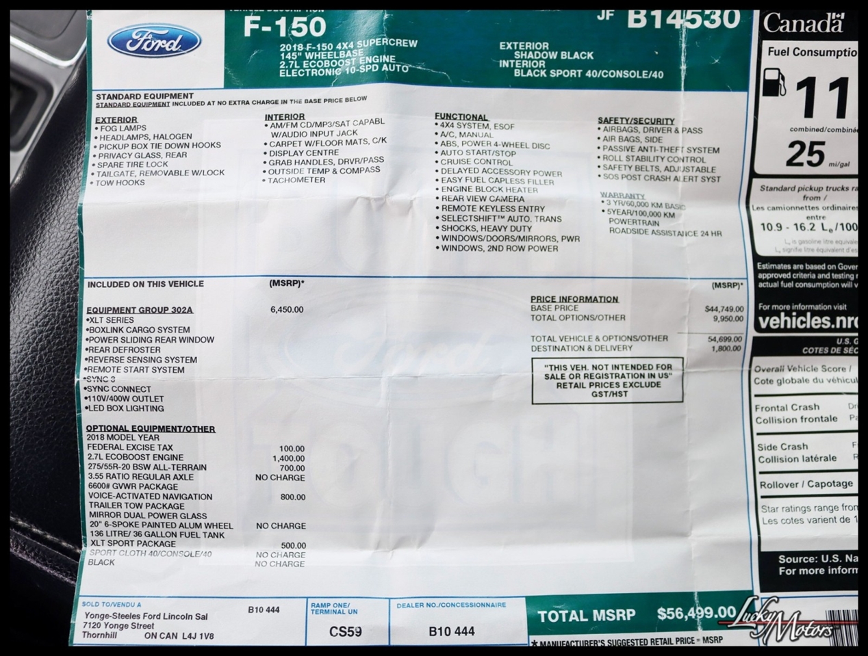 Ford F-150 XLT SuperCrew 5.5-ft. Bed 4WD 2018