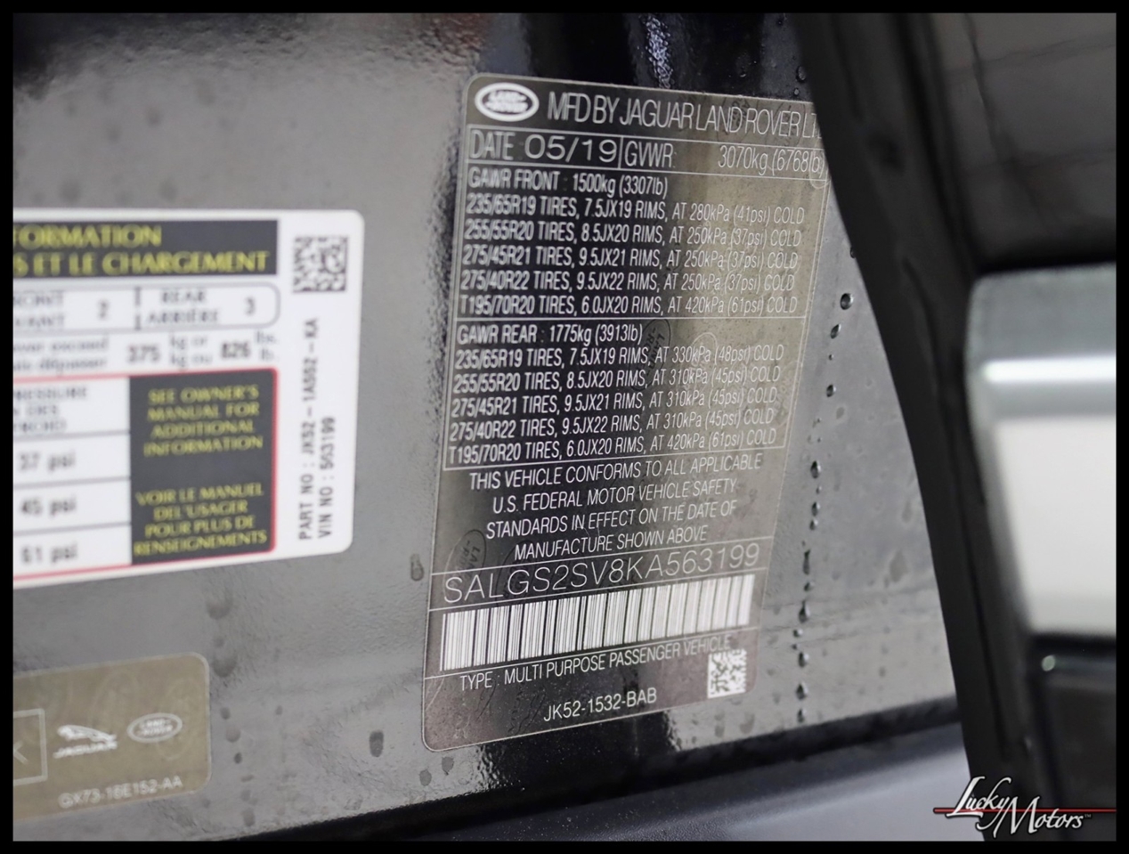 Land Rover Range Rover HSE 2019