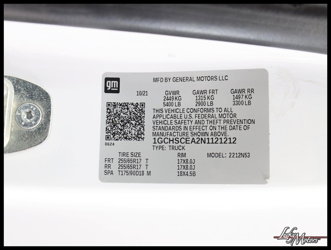 Chevrolet Colorado LT Ext. Cab 2WD 2022