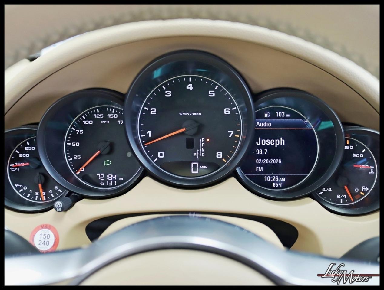 Porsche Cayenne Platinum Edition AWD 2017