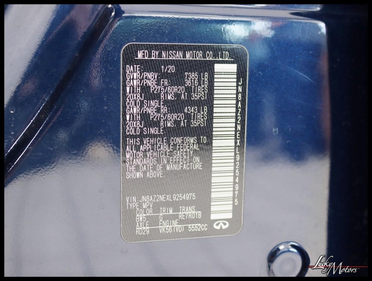 Infiniti QX80 Limited 4WD 2020