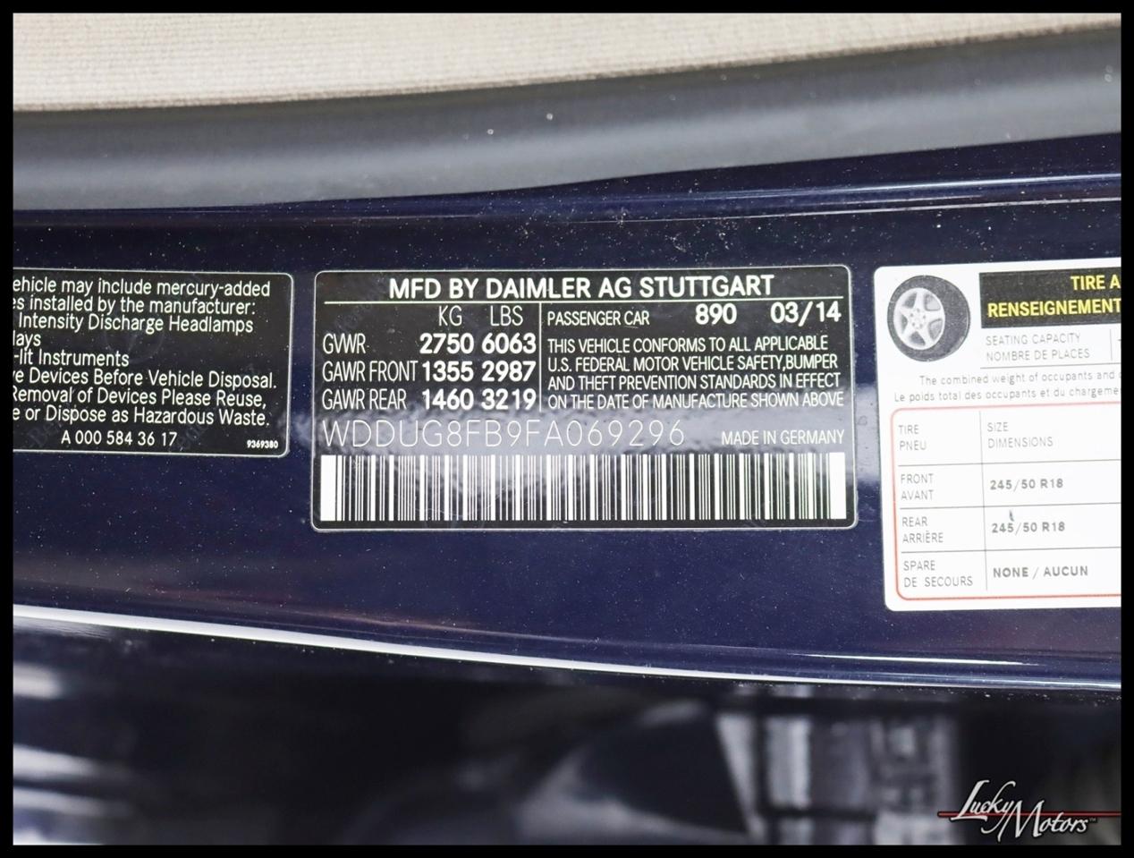 Mercedes-Benz S-Class S550 4MATIC 2015