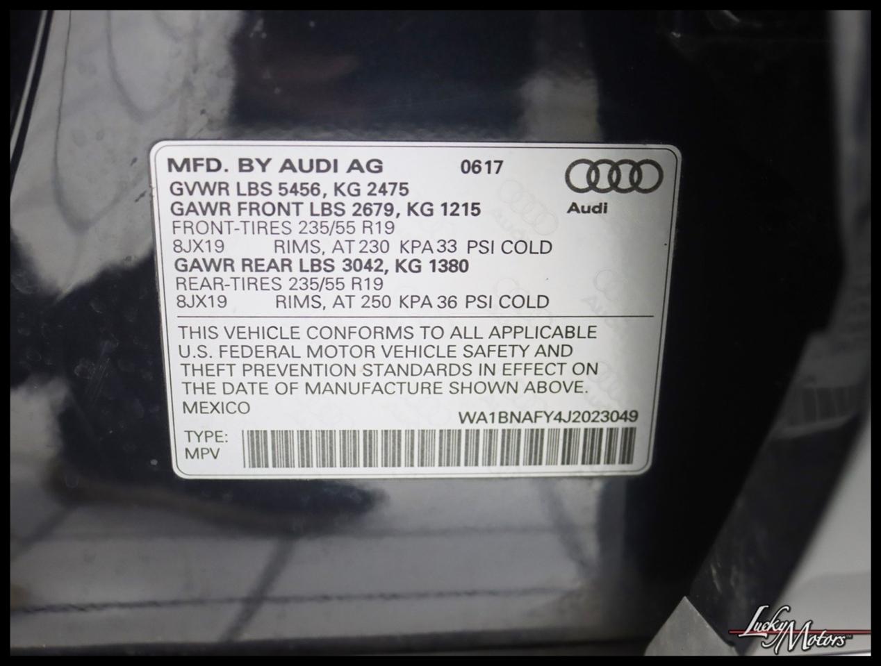 Audi Q5 2.0T Premium Plus quattro 2018