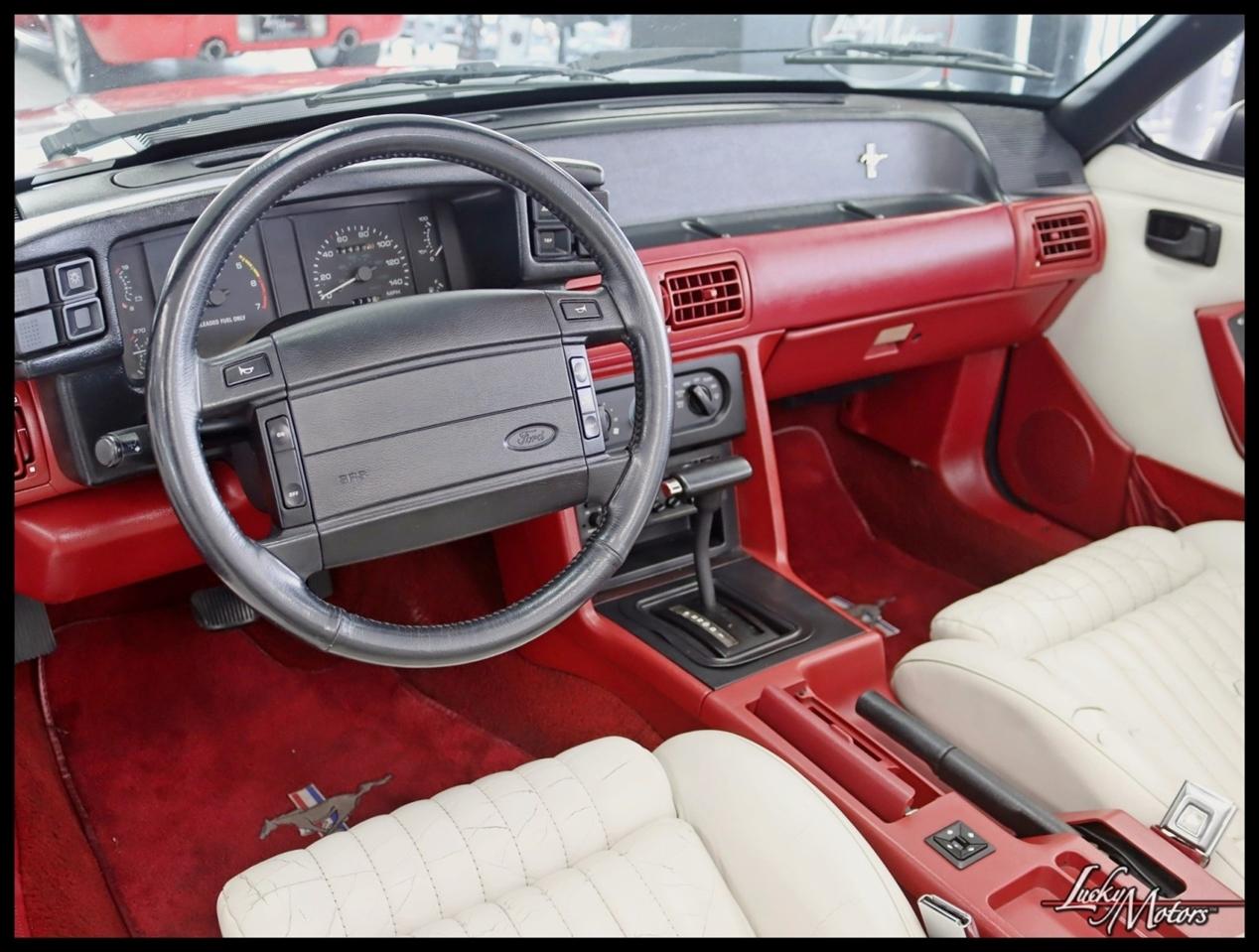 Ford Mustang LX 5.0L convertible 1990