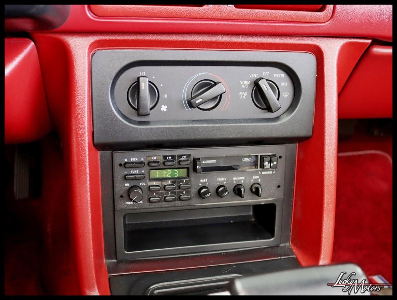 Ford Mustang LX 5.0L convertible 1990