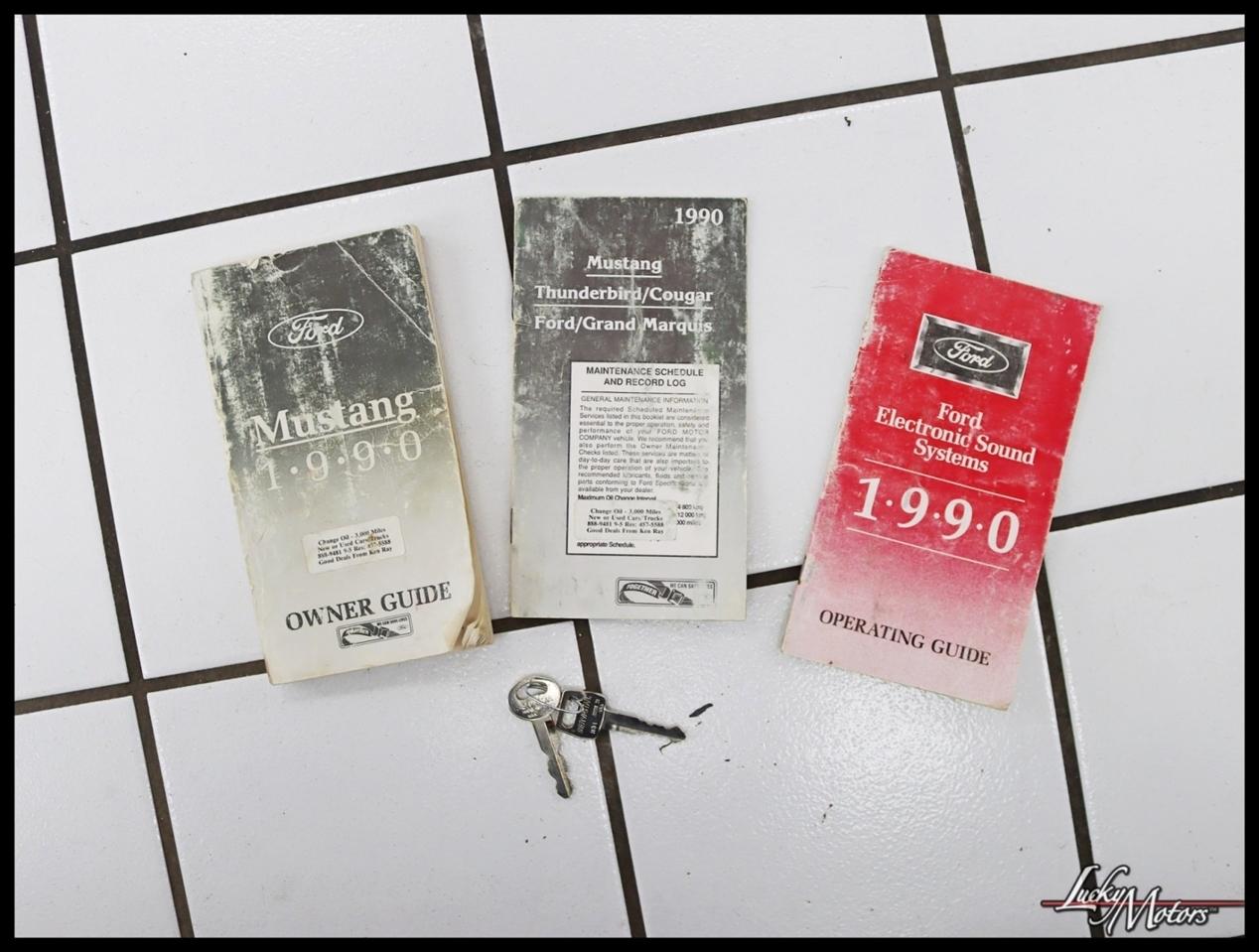 Ford Mustang LX 5.0L convertible 1990