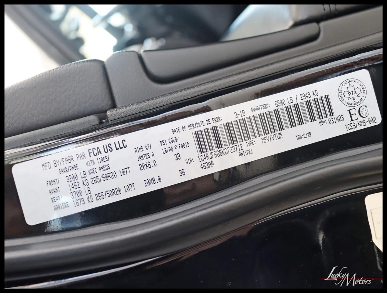 Jeep Grand Cherokee Limited 4WD 2019