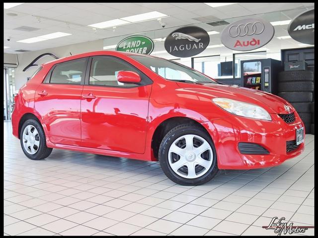 Red 2011 Toyota Matrix Hatchback Front-Wheel Drive Automatic